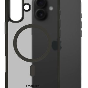 Mobilize Magsafe Compatible Hybrid Pro Case Apple Iphone 16 Plus Black