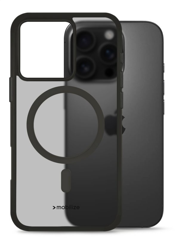 Mobilize Magsafe Compatible Hybrid Pro Case Apple Iphone 16 Pro Black