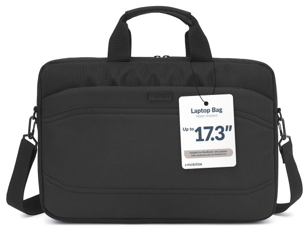 Mobilize Waterresistant Laptop Bag Up To 17.3Inch Black - Afbeelding 10
