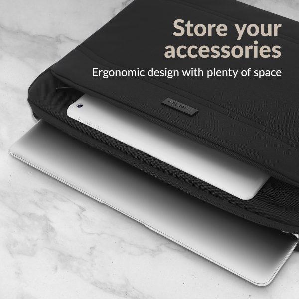 Mobilize Waterresistant Laptop Sleeve Up To 16Inch Black - Afbeelding 5