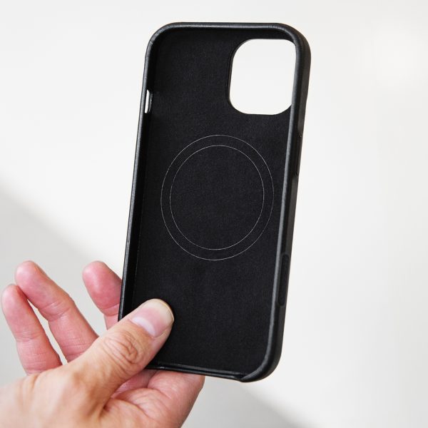 Mobilize Magsafe Compatible Premium Leather Case Apple Iphone 16 Pro Max Black - Afbeelding 8