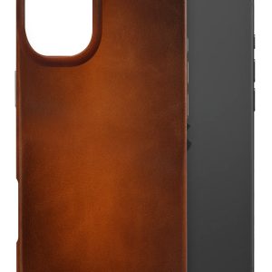 Mobilize Magsafe Compatible Premium Leather Case Apple Iphone 16 Plus Burned Cognac
