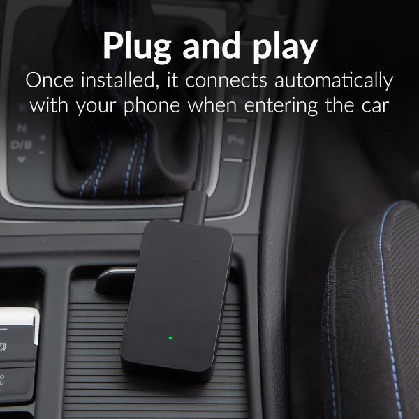 Mobilize Adapter For Wireless Apple Carplay/Android Auto Black - Afbeelding 5