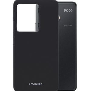 Mobilize Rubber Gelly Case Xiaomi Poco F6 Matt Black