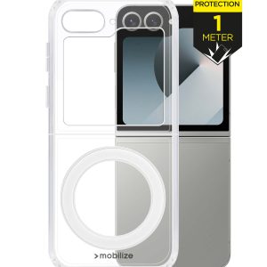 Mobilize Magsafe Compatible Naked Protection Case For Samsung Galaxy Z Flip6 Clear
