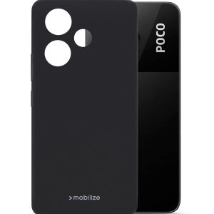 Mobilize Rubber Gelly Case Xiaomi Poco M6 4G/Redmi 13 4G Matt Black