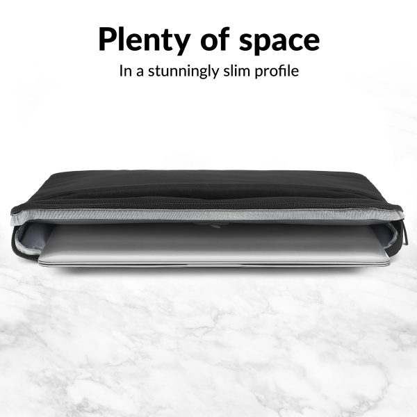 Mobilize Waterresistant Laptop Sleeve Up To 14Inch Black - Afbeelding 7