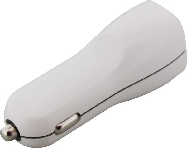 Xccess Car Charger Dual Usb 2.1A White - Afbeelding 2