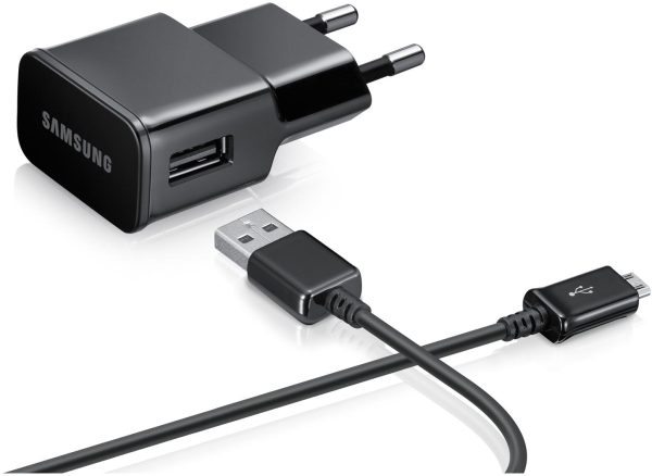 Samsung Eta-U90Ebeg Samsung Travel Charger Micro Usb 2.0A Black Bulk