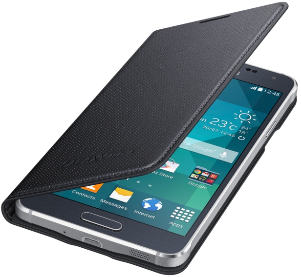 Samsung Ef-Fg850Bbegww Samsung Flip Cover Galaxy Alpha Black - Afbeelding 3