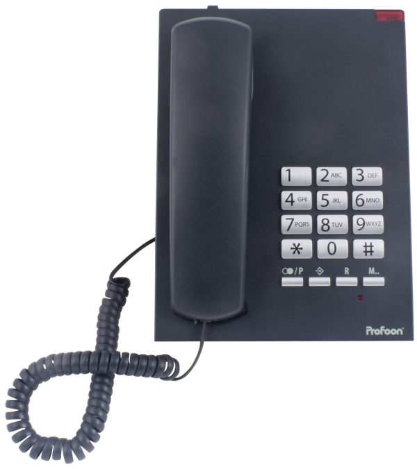 Profoon Tx-310 Profoon Bureautelefoon Black - Afbeelding 2