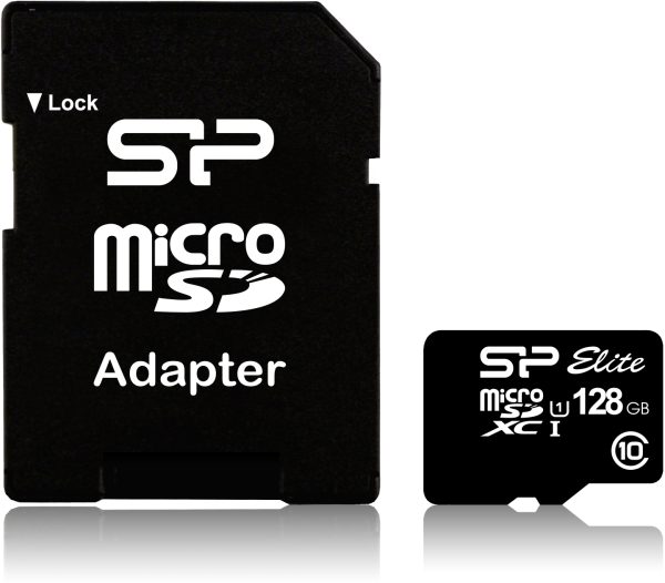 Silicon Power Micro Sdhc Incl. Sd Adapter 128Gb Uhs-1 Class 10 - Afbeelding 2
