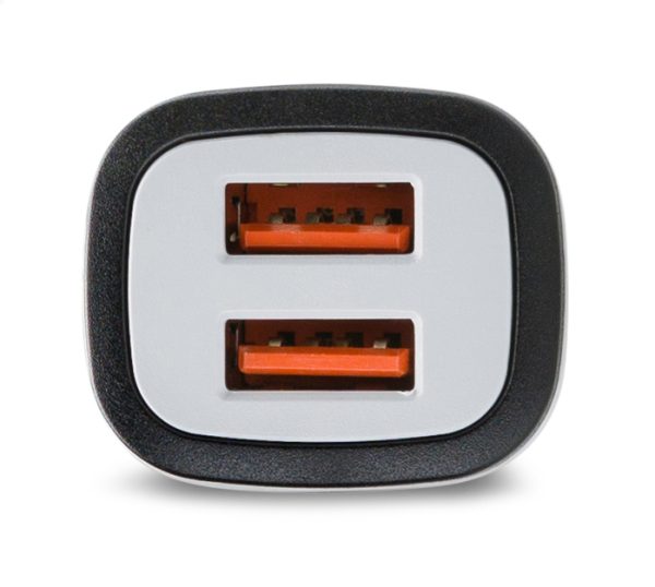 Xccess Car Charger Dual Usb 2.1A White - Afbeelding 3