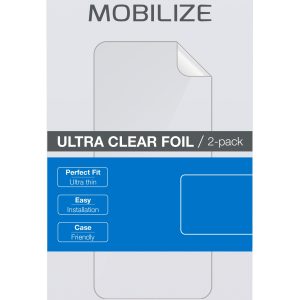 Mobilize Universal Clear 2-Pack Screen Protector For Smartphones 9.2X16.5Cm