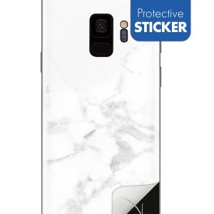 My Style Phoneskin For Samsung Galaxy S9 White Marble
