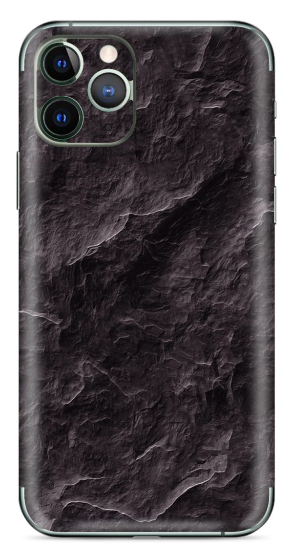 My Style Phoneskin For Apple Iphone 11 Pro Black Rock - Afbeelding 2
