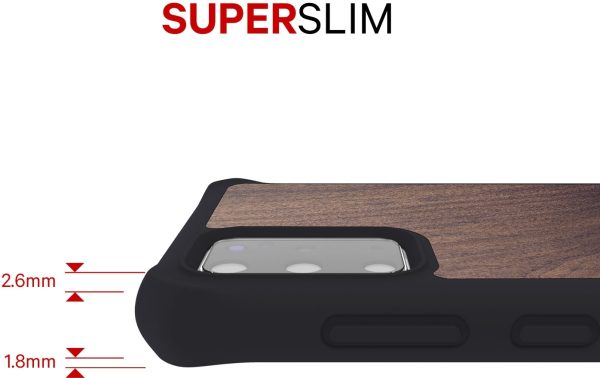 Itskins Level 2 Hybridfusion For Apple Iphone Xs Max Dark Wood - Afbeelding 6