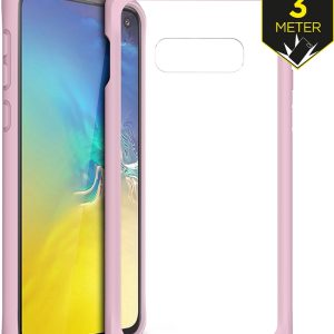 Itskins Level 2 Hybridsolid For Samsung Galaxy S10E Pink/Transparent