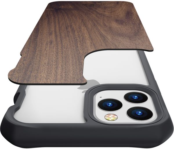 Itskins Level 2 Hybridfusion For Apple Iphone 11 Pro Max Dark Wood - Afbeelding 7