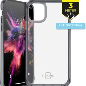 Itskins Level 2 Hybridfrost For Apple Iphone 11/Xr Transparent Black