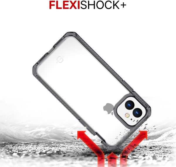 Itskins Level 2 Hybridfrost For Apple Iphone 11/Xr Transparent Black - Afbeelding 5