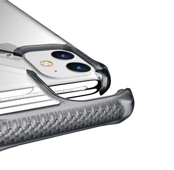 Itskins Level 2 Hybridfrost For Apple Iphone 11/Xr Transparent Black - Afbeelding 9