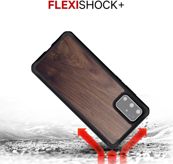 Itskins Level 2 Hybridfusion For Samsung Galaxy S20 Ultra/S20 Ultra 5G Dark Wood - Afbeelding 5