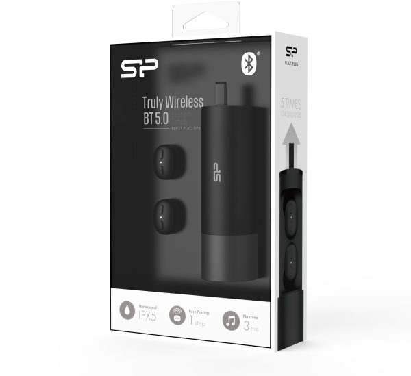 Silicon Power Bp81 Silicon Power Tws Bluetooth Stereo Earbuds Black - Afbeelding 4