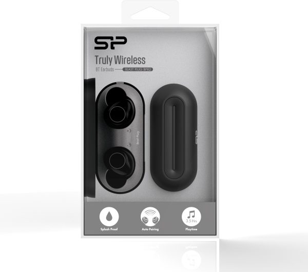 Silicon Power Bp82 Silicon Power Tws Bluetooth Stereo Earbuds Black - Afbeelding 5