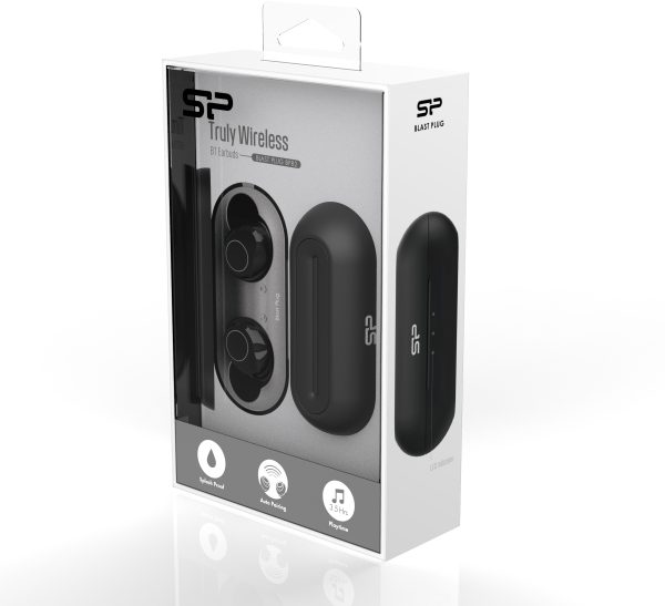 Silicon Power Bp82 Silicon Power Tws Bluetooth Stereo Earbuds Black - Afbeelding 6