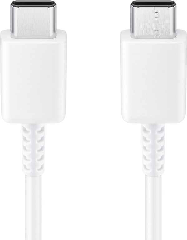 Samsung Ep-Da705Bwegww Samsung Charge/Sync Cable Usb-C To Usb-C 1M. White Bulk - Afbeelding 2