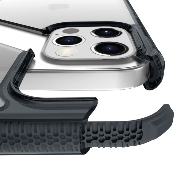 Itskins Level 3 Supremeclear For Apple Iphone 12 Pro Max Smoke/Transparent - Afbeelding 3