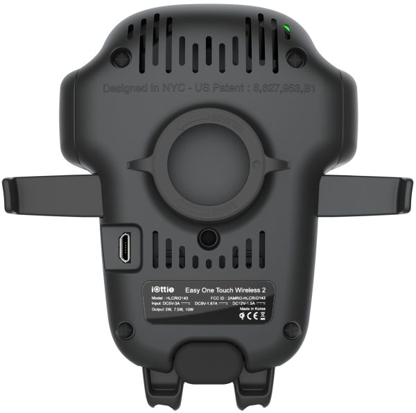 Iottie Easy One Touch Wireless 2 Dash/Windshield Mount 7.5W/10W Black - Afbeelding 4