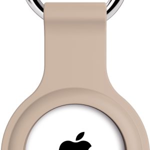 Xccess Silicon Airtag Keychain Pink Sand