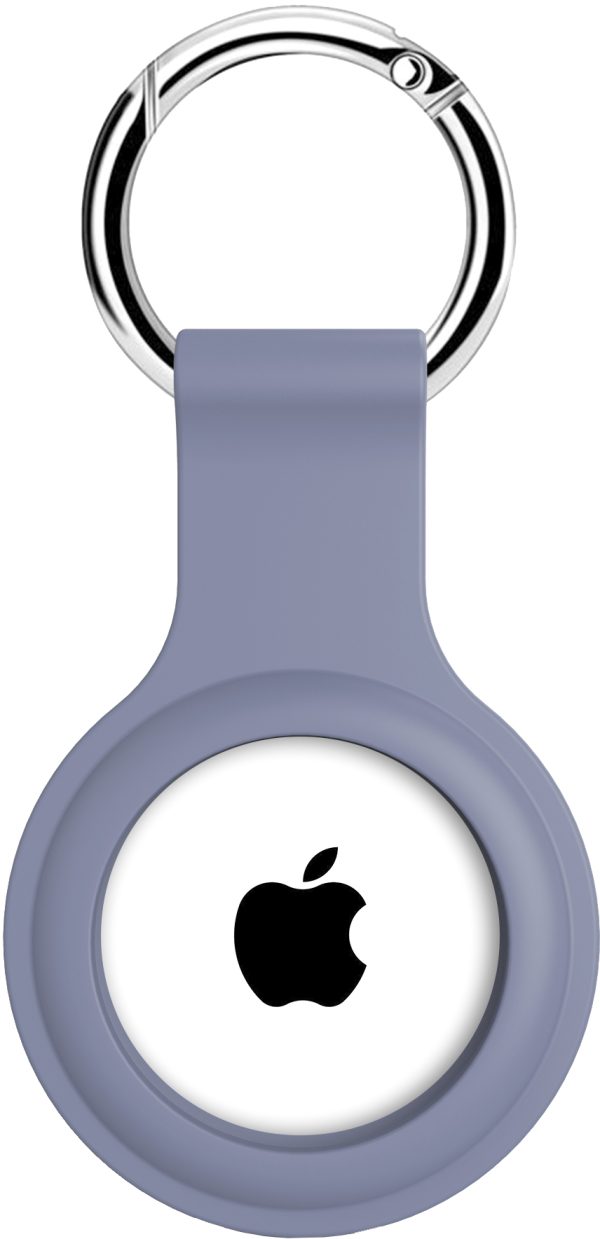Xccess Silicon Airtag Keychain Lavender