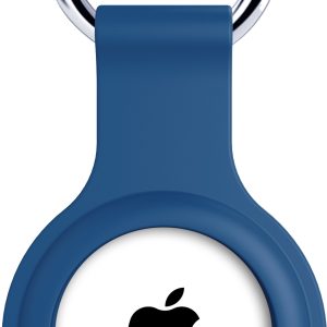 Xccess Silicon Airtag Keychain Lake Blue