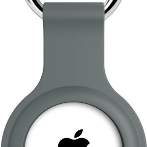 Xccess Silicon Airtag Keychain Advanced Ash