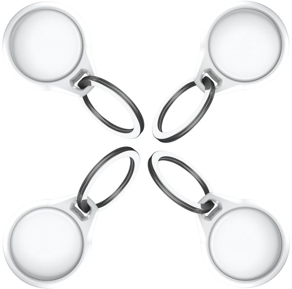 Itskins Level 2 Aircover Solid For Apple Airtag White (4-Pack) - Afbeelding 6