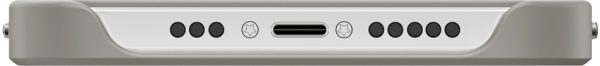 Valenta Leather Back Cover Snap Luxe Apple Iphone 12 Mini Grey - Afbeelding 8