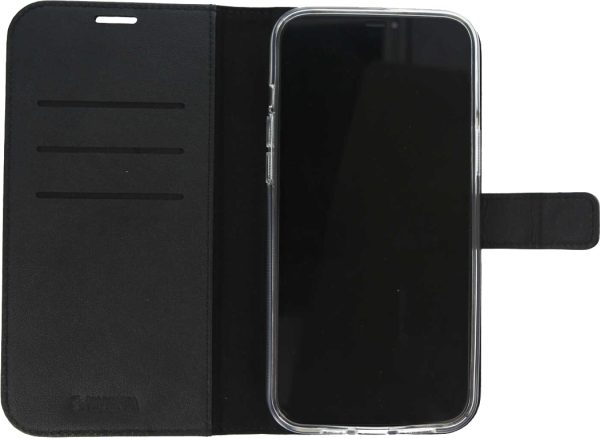 Valenta Book Case Gel Skin Apple Iphone 12 Pro Max Black - Afbeelding 5