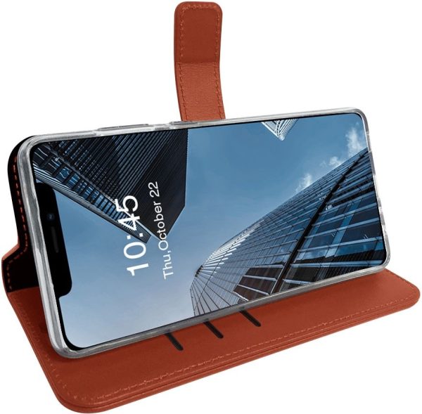 Valenta Book Case Gel Skin Apple Iphone 12 Mini Brown - Afbeelding 6