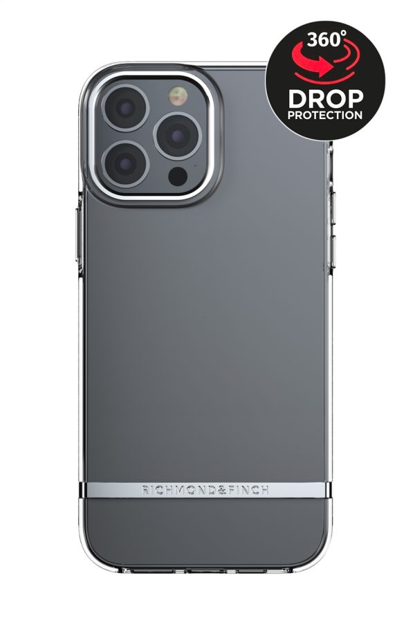 Richmond & Finch Clear Case Collection Apple Iphone 13 Pro Max Transparent/Silver