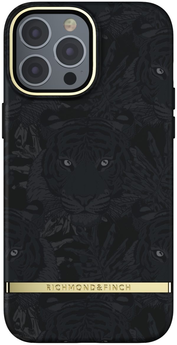 Richmond & Finch Freedom Series One-Piece Apple Iphone 13 Pro Max Black Tiger - Afbeelding 2