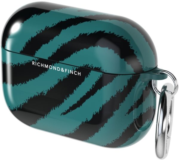 Richmond & Finch Freedom Series Apple Airpod Pro Emerald Zebra - Afbeelding 4