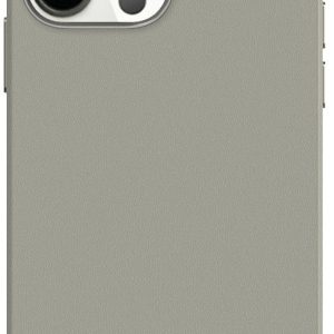 Valenta Leather Back Cover Snap Luxe Apple Iphone 13 Pro Max Grey