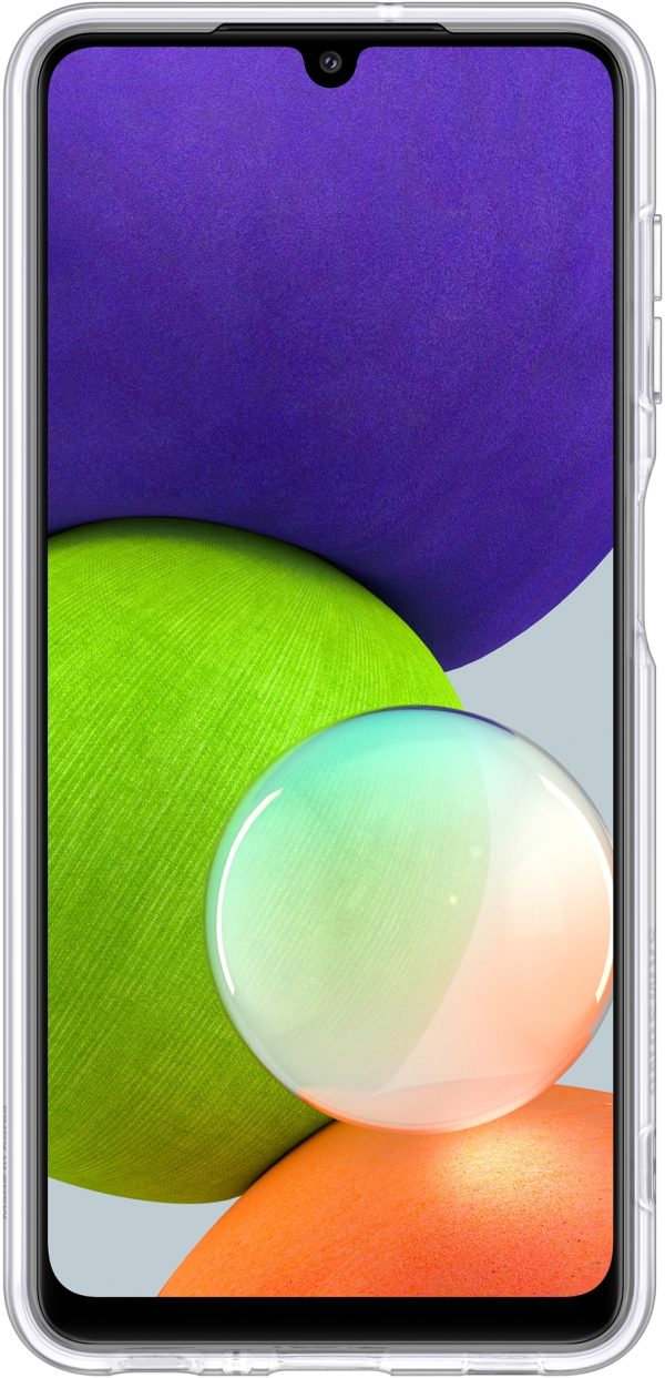 Samsung Ef-Qa225Ttegeu Samsung Soft Clear Cover Galaxy A22 4G Transparent - Afbeelding 3