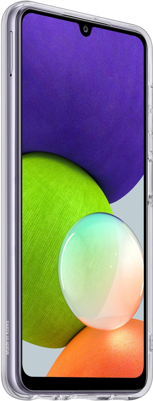 Samsung Ef-Qa225Ttegeu Samsung Soft Clear Cover Galaxy A22 4G Transparent - Afbeelding 6