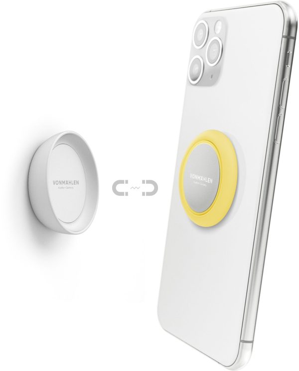 Vonmählen Backflip Signature Phone Grip + Magnetic Dot Vanilla Cream - Afbeelding 6