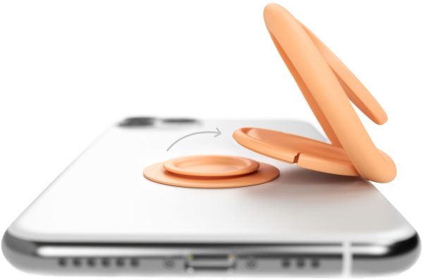 Vonmählen Backflip Signature Phone Grip + Magnetic Dot Peach - Afbeelding 7