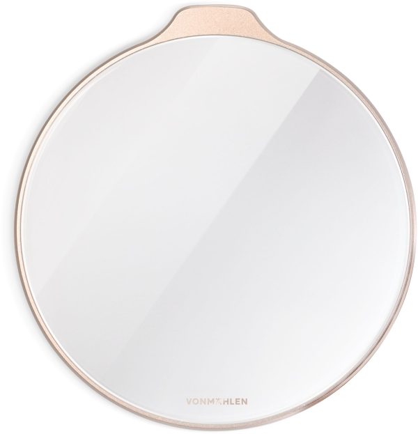 Vonmählen Aura Wireless Charging Pad Glass 7.5W/10W/15W Cool Grey/Rose Gold - Afbeelding 2